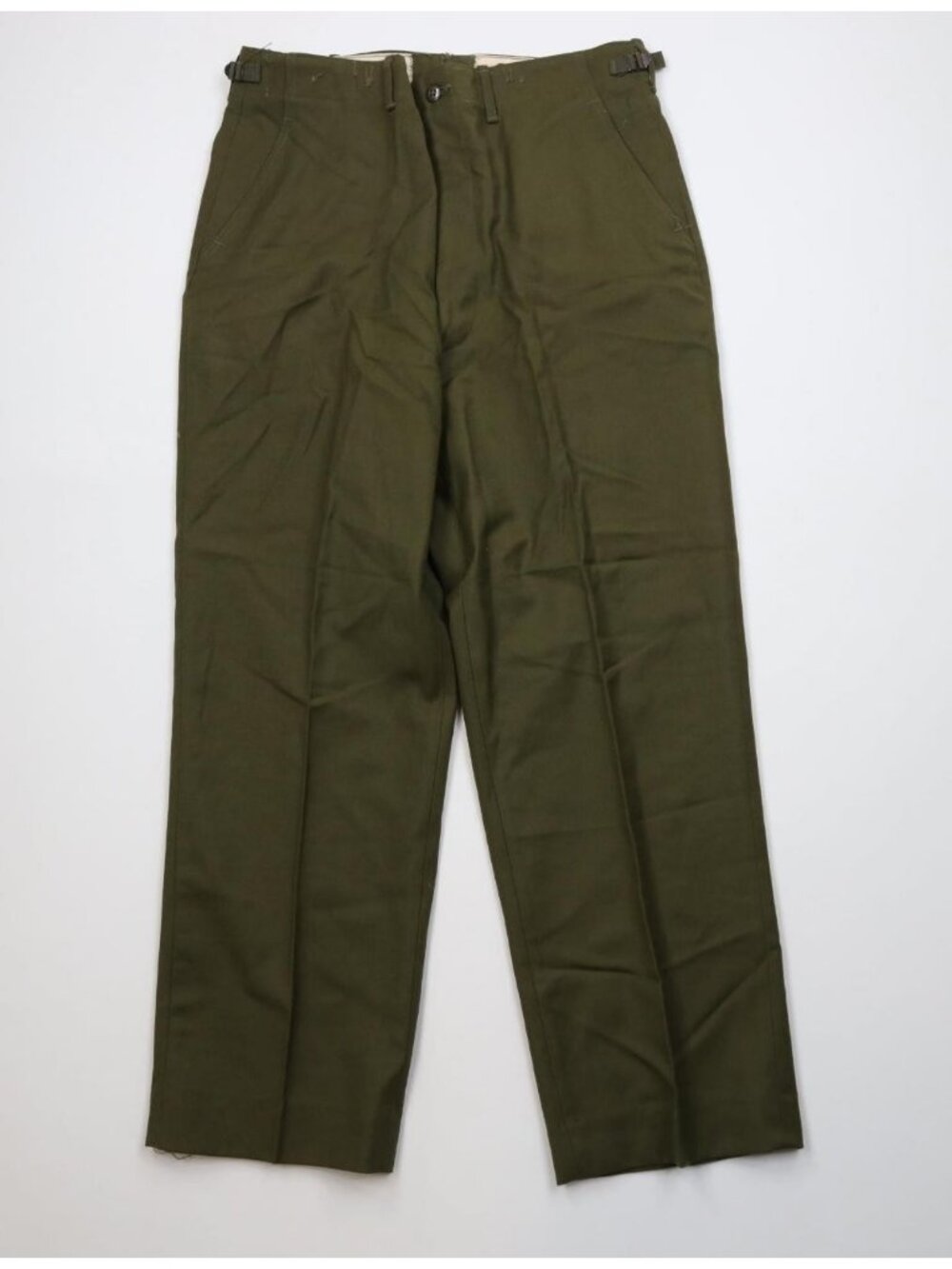 Deadstock Unissued Korean War Mens Medium R Wool M1951 Wide Leg Field Pants USA
